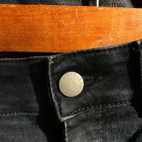 Stella McCartney Dark Blue Flared Jeans Size 4/26 - Picture 9 of 11